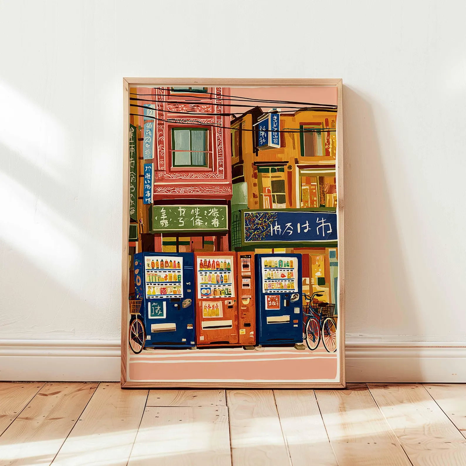 Food Snacks In Japan - Japanese Vending Machine Poster Japan Print