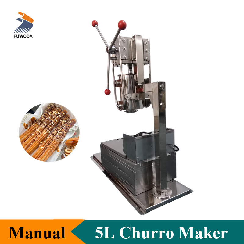Food Processor Snacks - Stainless Steel 5L Churro Maker Machine