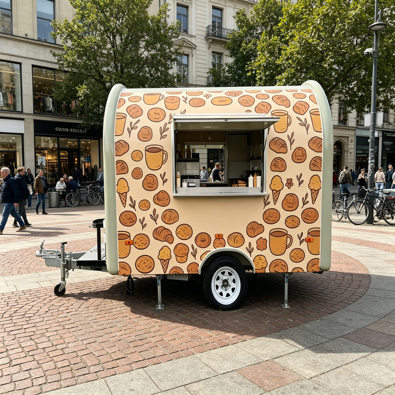 Round Corner Modern Food Trail – Food Snacks Corner Bewertung und Preis