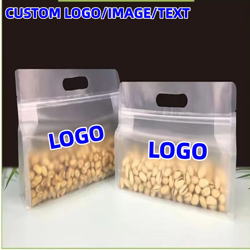 50PCS Frosted 3D Stand Up Zipl – Food Day Snacks Bewertung und Preis