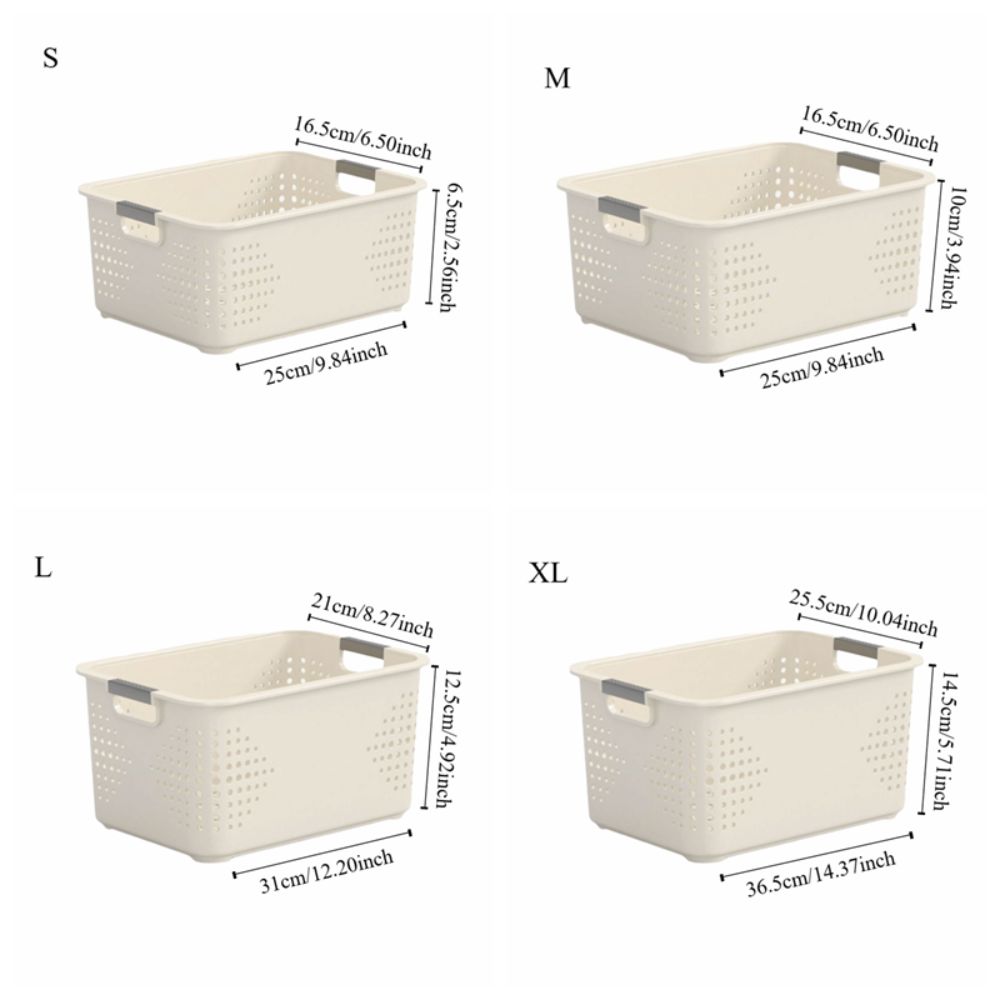 Durable Plastic Storage Basket – Food Snacks Basket Bewertung und Preis