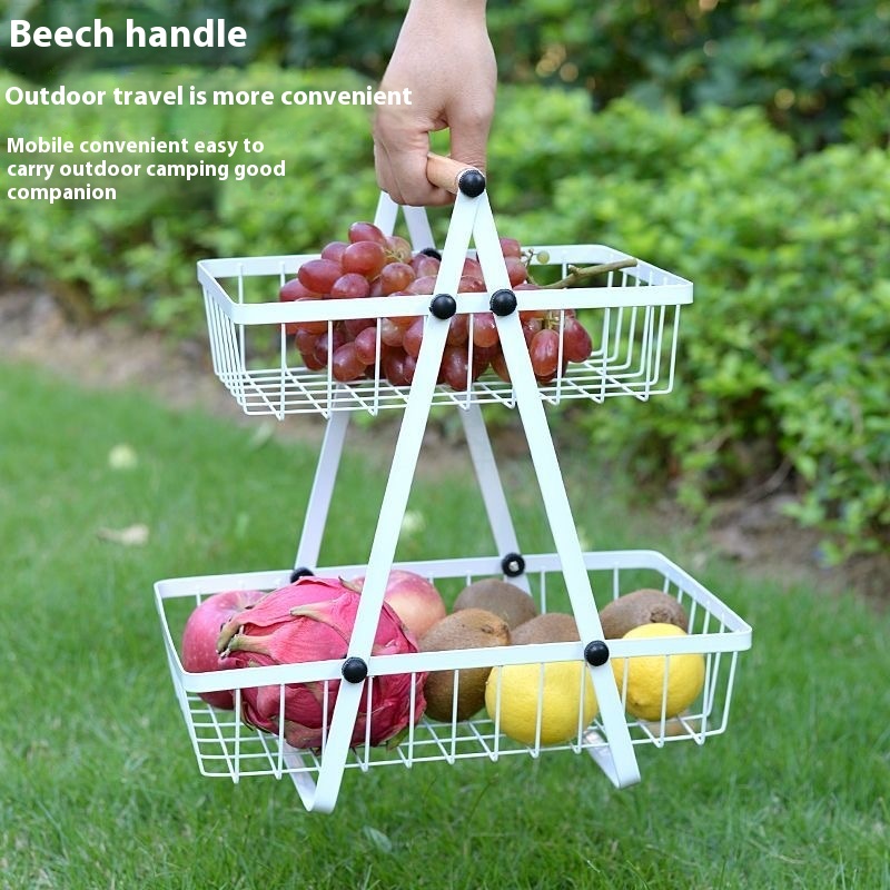 New 2 3 Tiers Countertop Fruit – Food Snacks Basket Bewertung und Preis