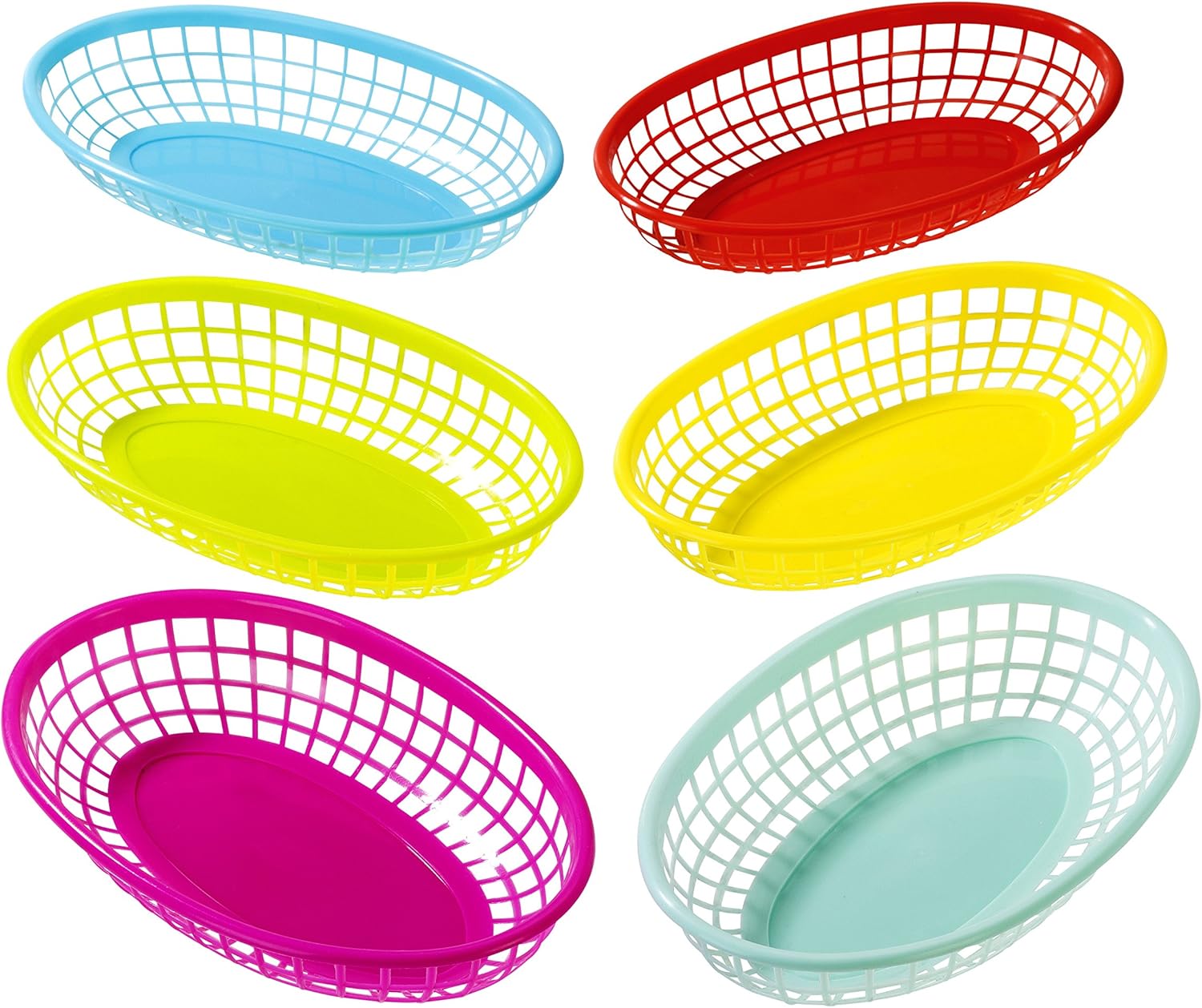 Reusable Plastic Food Baskets  – Food Snacks Basket Bewertung und Preis