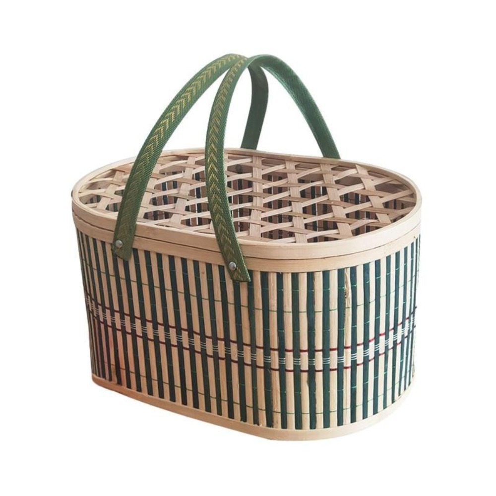 Durable Handmade Bamboo Basket – Food Snacks Basket Bewertung und Preis