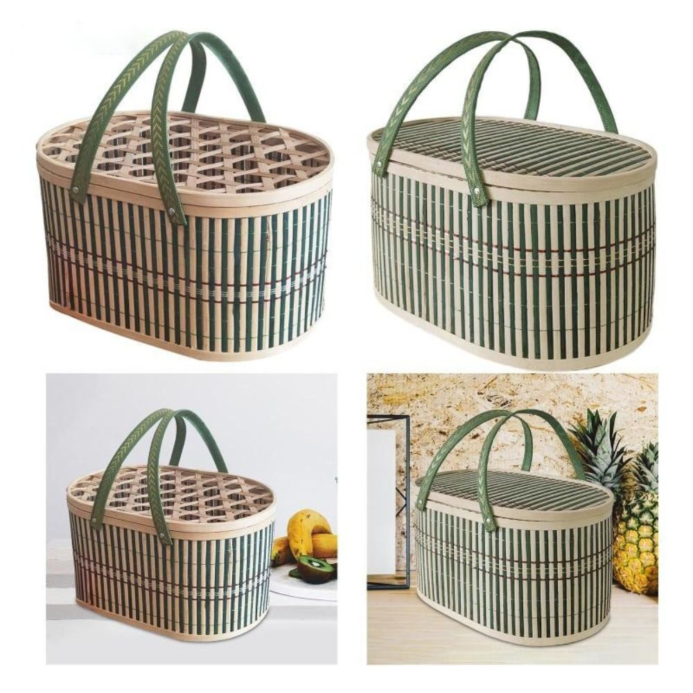 Durable Handmade Bamboo Basket – Food Snacks Basket Bewertung und Preis