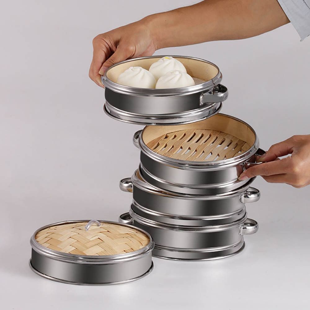 New Bamboo Bamboo Steamer Weav – Food Snacks Basket Bewertung und Preis