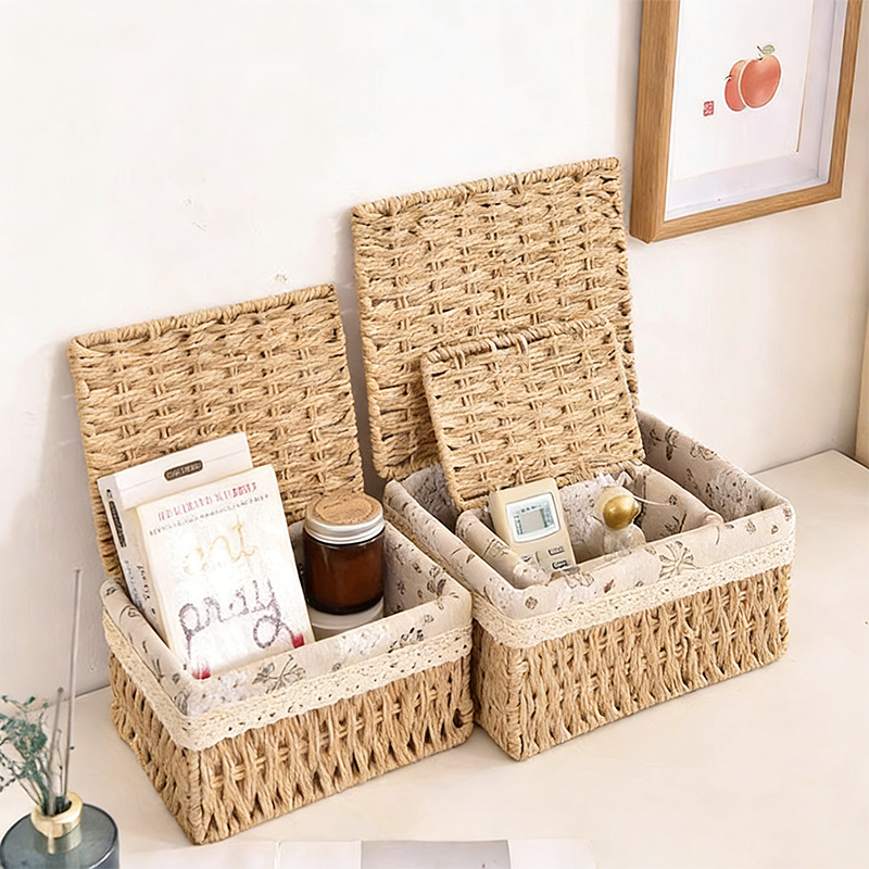 Household Rattan Woven Storage – Food Snacks Packaging Bewertung und Preis