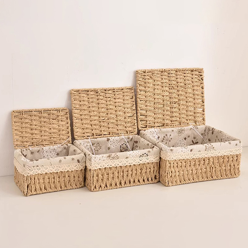 Household Rattan Woven Storage – Food Snacks Packaging Bewertung und Preis