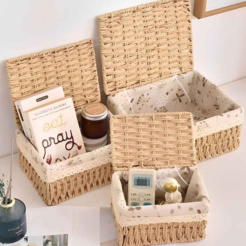 Household Rattan Woven Storage – Food Snacks Packaging Bewertung und Preis