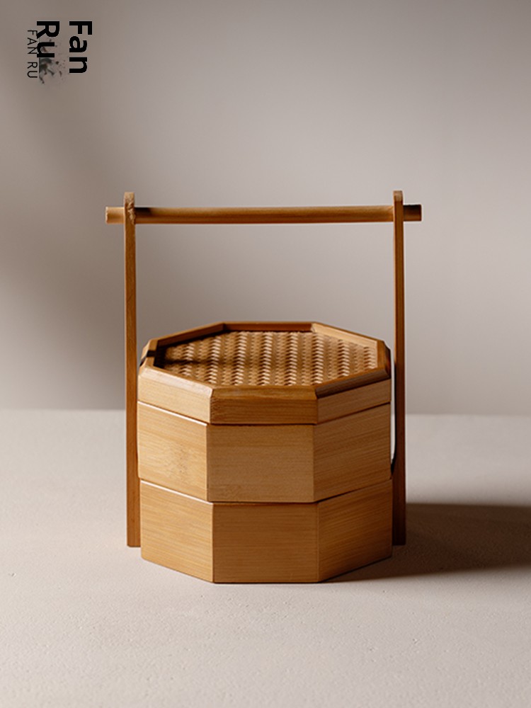Portable Double Layered Bamboo – Food Snacks Corner Bewertung und Preis