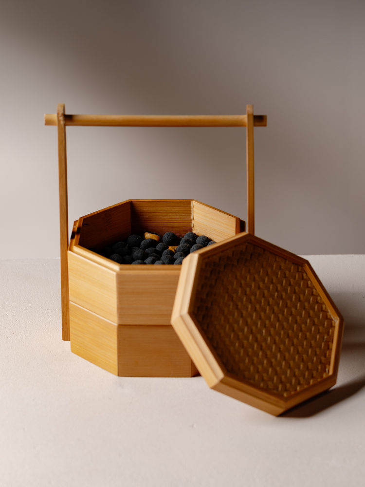 Portable Double Layered Bamboo – Food Snacks Corner Bewertung und Preis