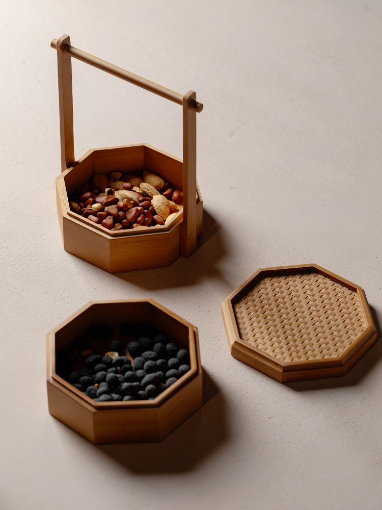 Portable Double Layered Bamboo – Food Snacks Corner Bewertung und Preis