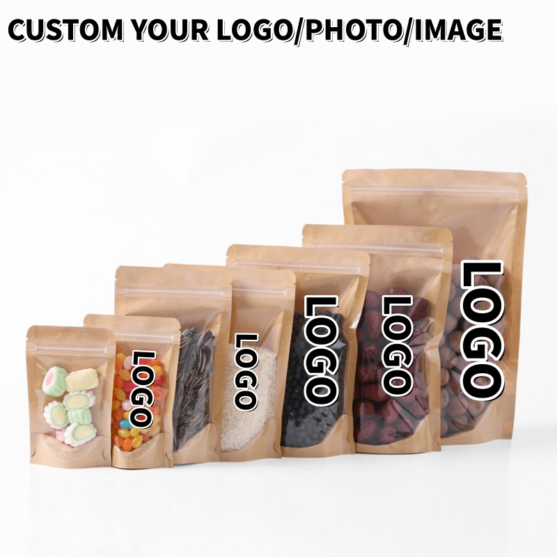 100PCS Clear Front Stand Up Kr – Food Day Snacks Bewertung und Preis