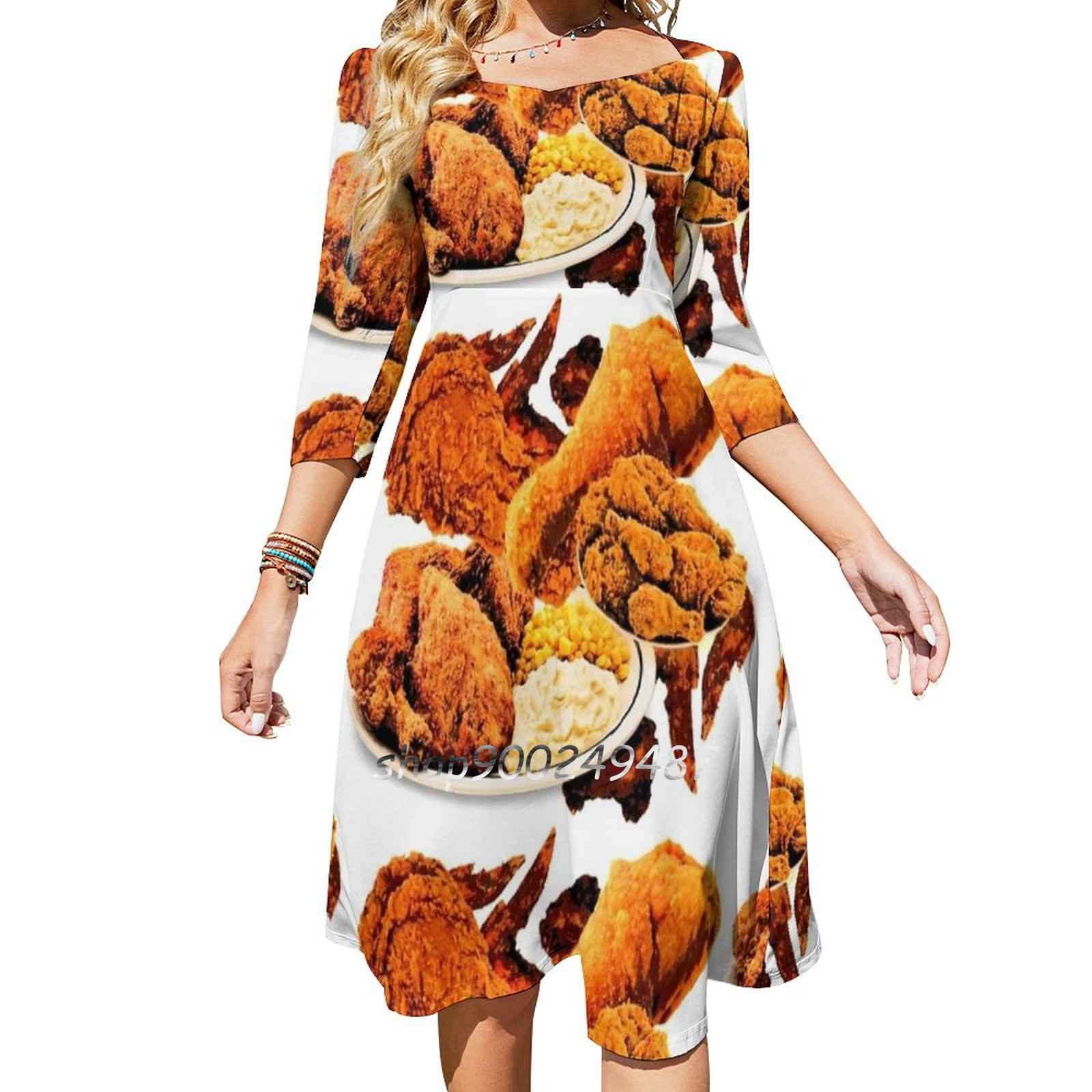 Fried Chicken Sweet Elegant Dr – Yummy Food Snacks Bewertung und Preis