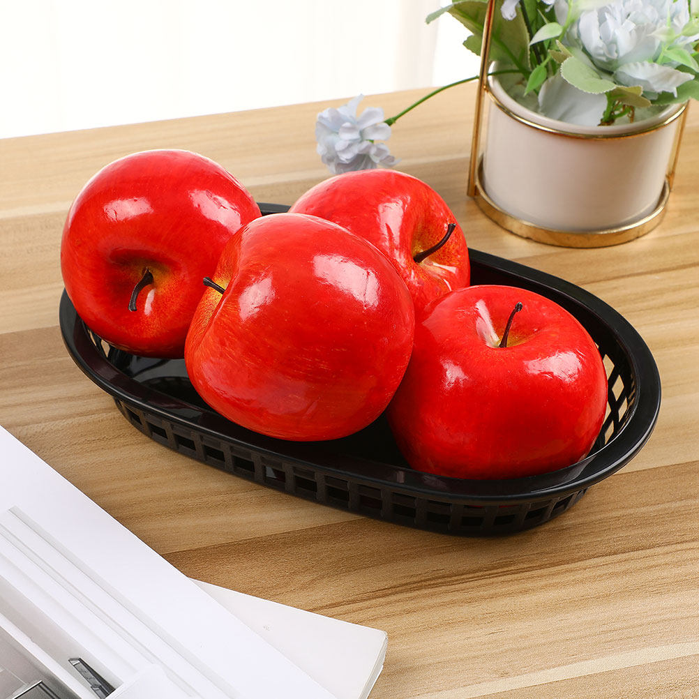 12Pcs Oval Plastic Storage Bas – Food Snacks Basket Bewertung und Preis