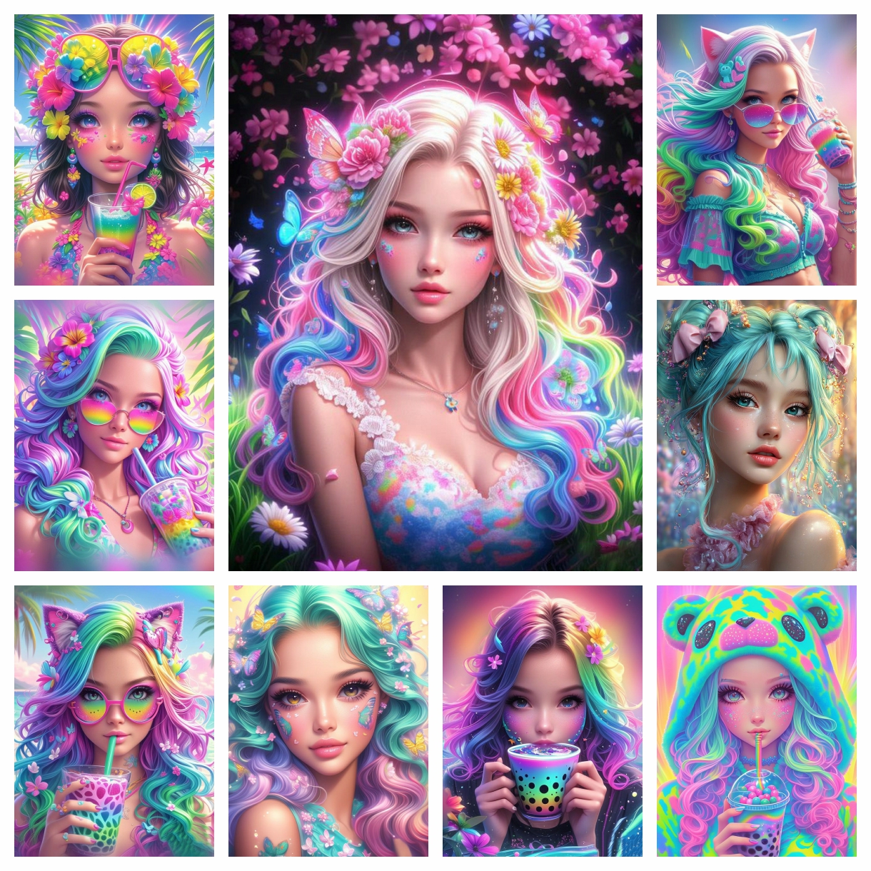 Rainbow Fruit Fashion Girl Dia – Fruit Roll Up Bewertung und Preis