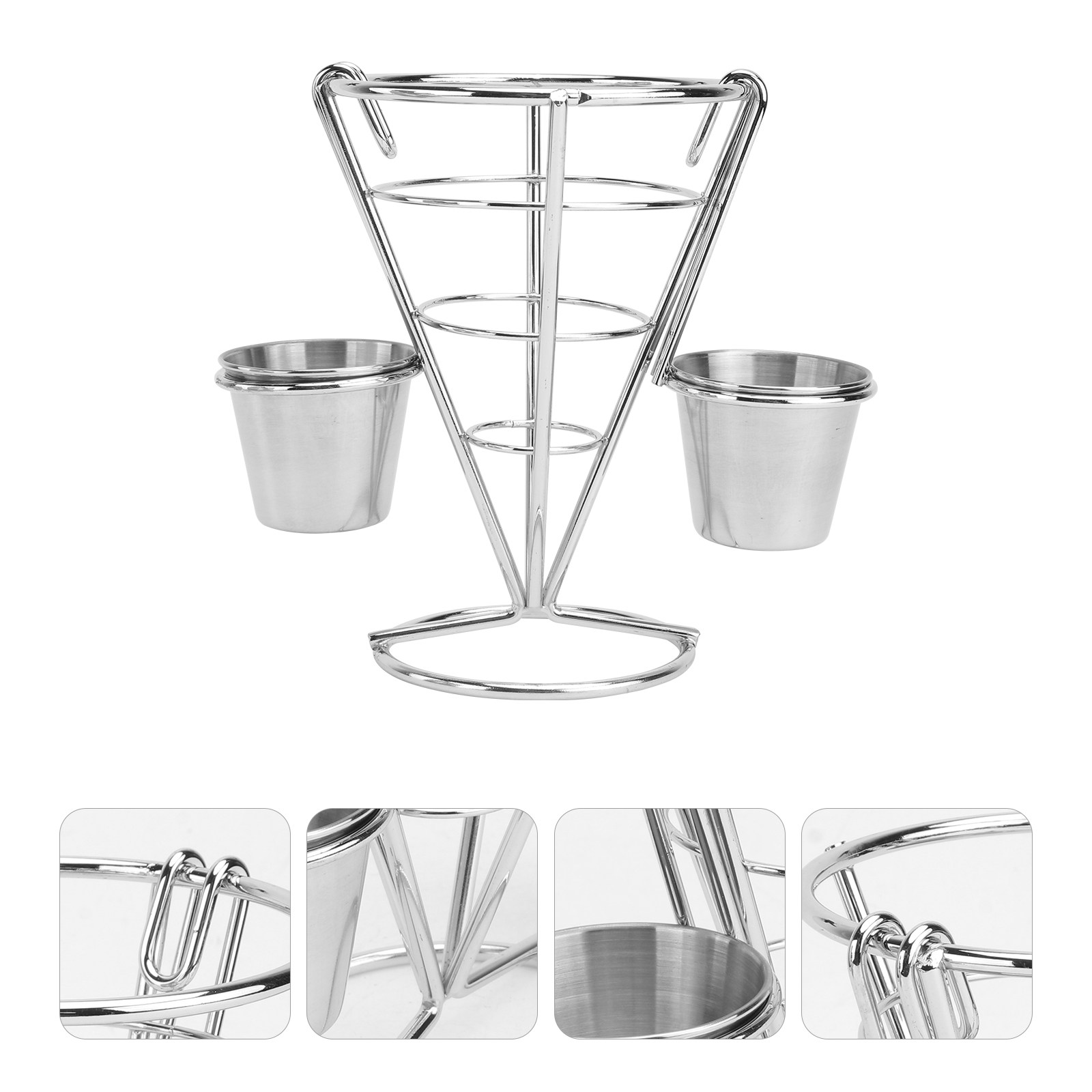 Basket Cone Display Stand Fren – Food Snacks Basket Bewertung und Preis