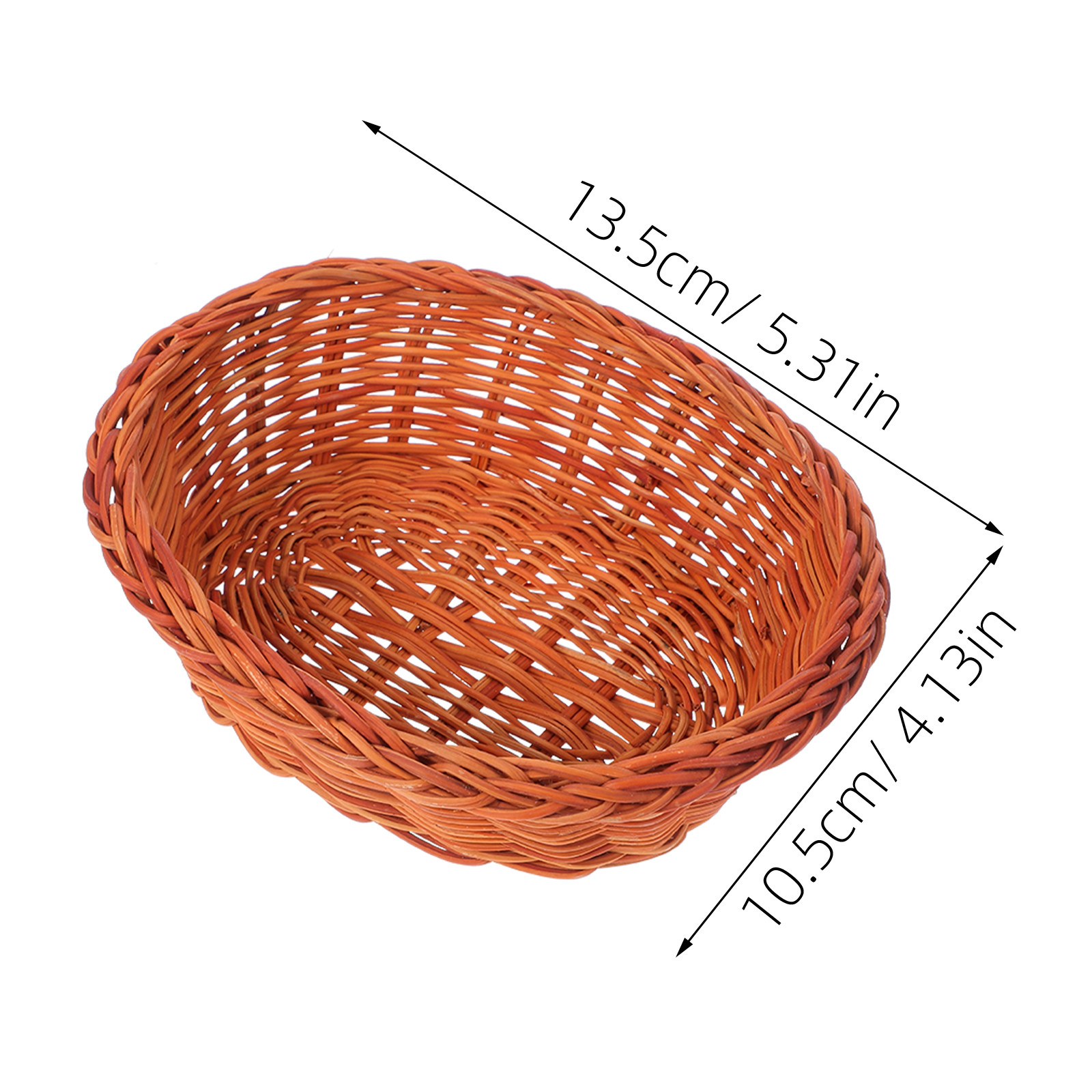 10Pcs Rattan Bread Basket Smal – Food Snacks Basket Bewertung und Preis