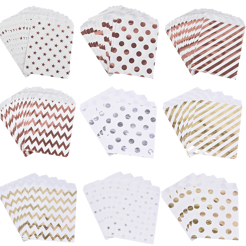 25/50pcs Rose Gold Candy Paper – Food Like Snacks Bewertung und Preis