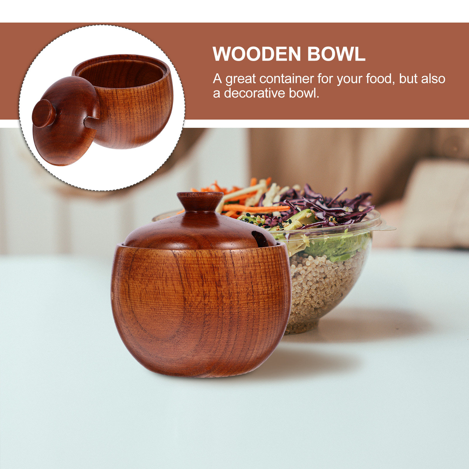Wooden Kids Rice Bowl Food Con – Healthy Food Snacks For Kids Bewertung und Preis
