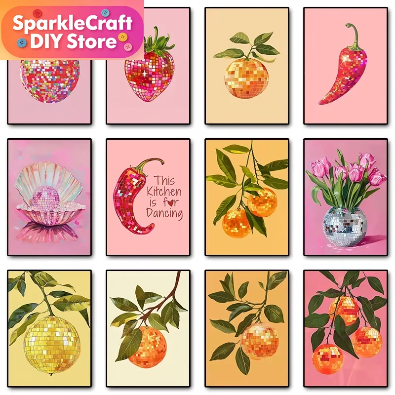 5D Diamond Painting Retro Tren – Fruit Roll Up Bewertung und Preis