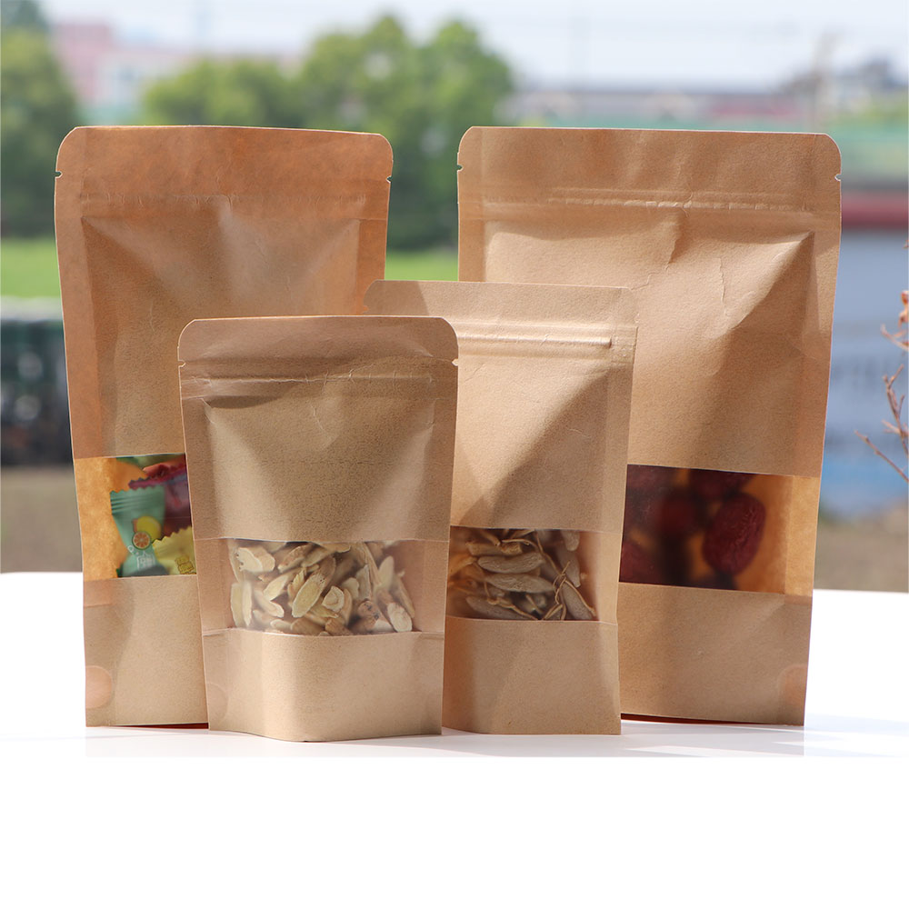 Kraft Paper Zip Lock Bags with – Food Day Snacks Bewertung und Preis