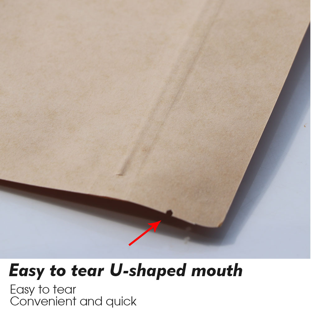 Kraft Paper Zip Lock Bags with – Food Day Snacks Bewertung und Preis