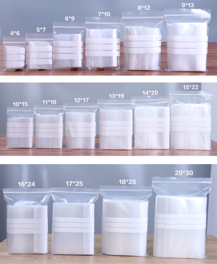 200PCS PE Clear Plastic Writin – Food Day Snacks Bewertung und Preis