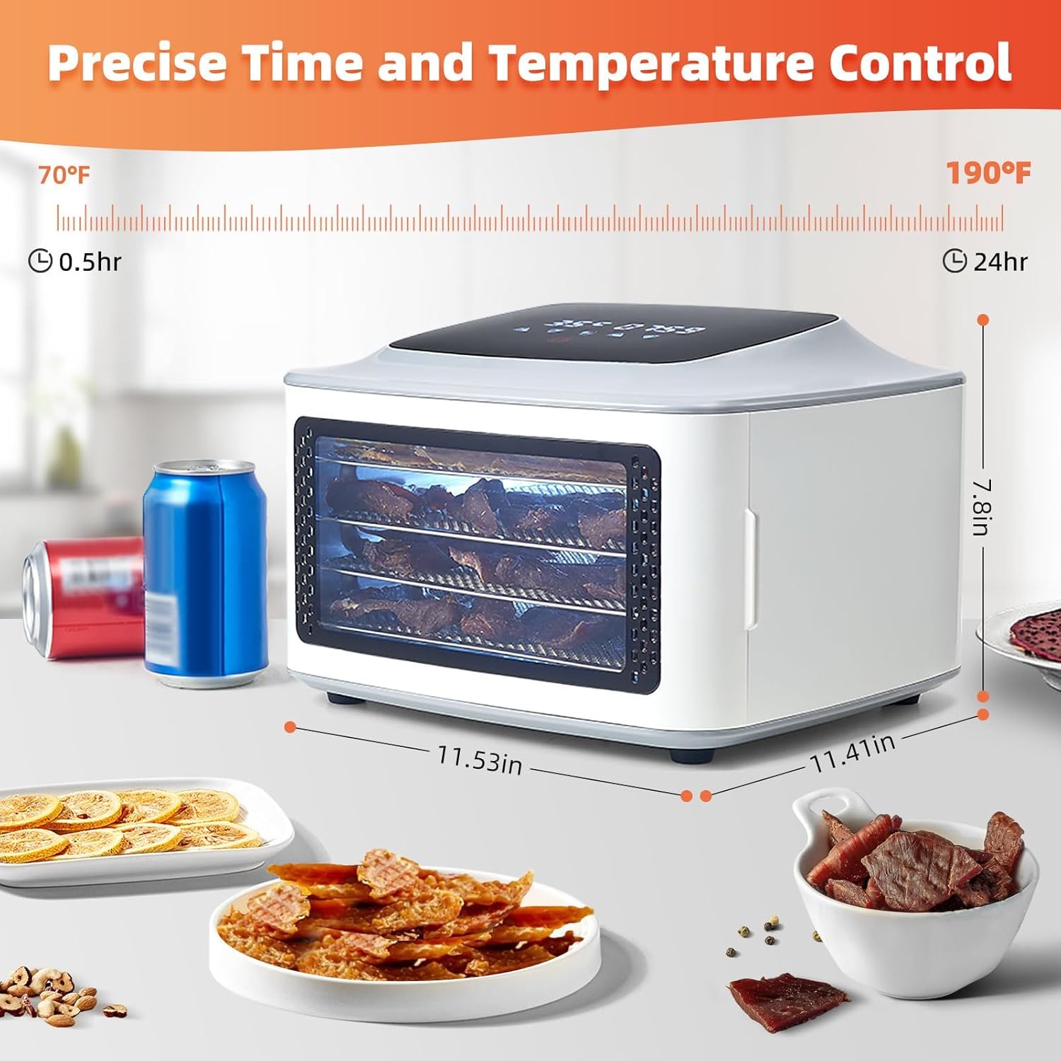 Compact Food Dehydrator, 4 Sta – Food Dehydrator Snacks Bewertung und Preis