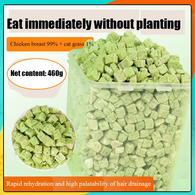 Cat grass freeze-dried meat sq – Snacks Food Ready To Eat Bewertung und Preis