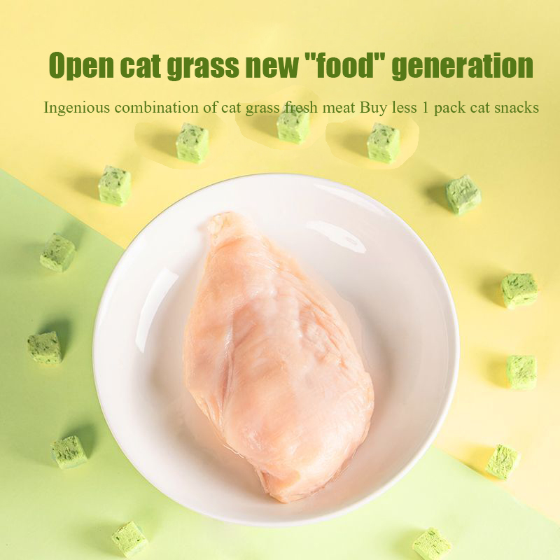 Cat grass freeze-dried meat sq – Snacks Food Ready To Eat Bewertung und Preis