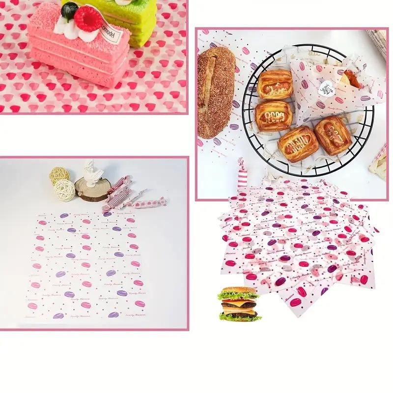 Colorful Patterned Wax Paper 5 – Food Snacks Basket Bewertung und Preis