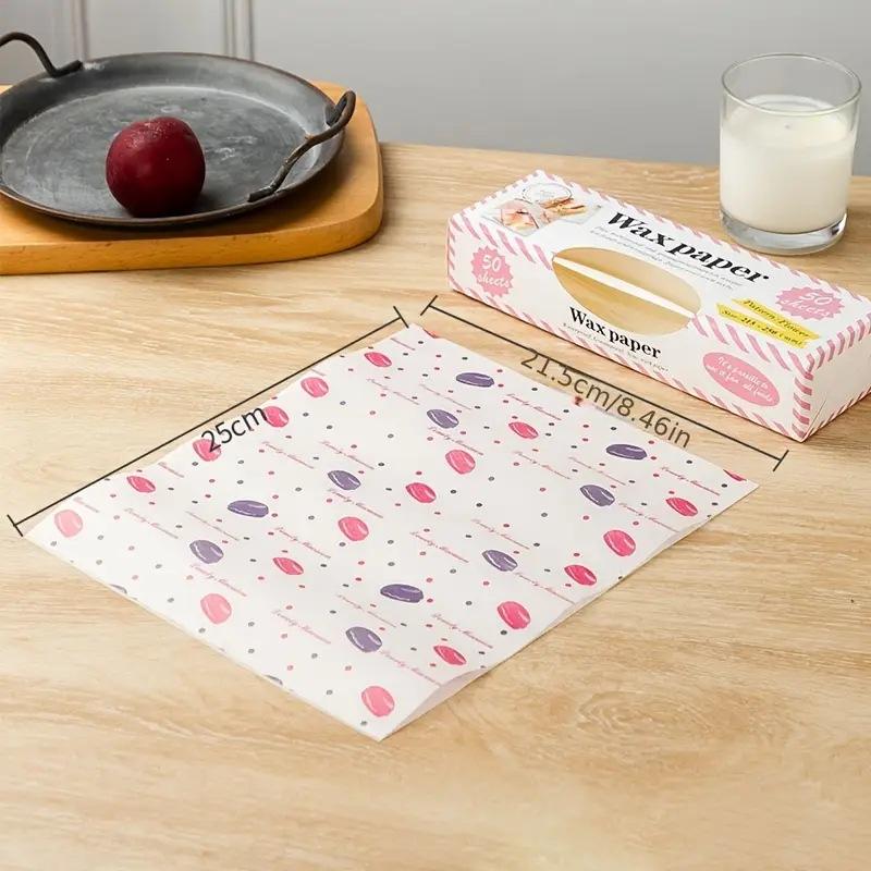 Colorful Patterned Wax Paper 5 – Food Snacks Basket Bewertung und Preis
