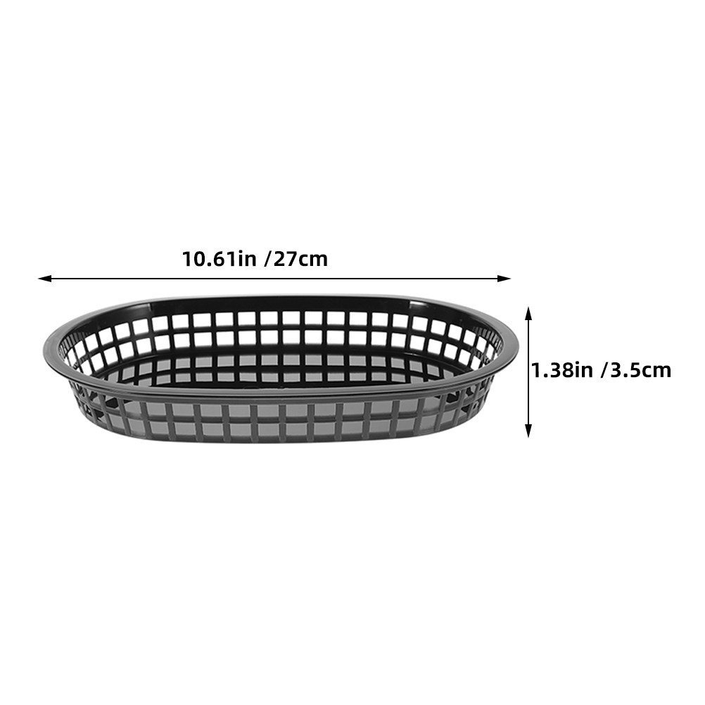 4Pcs Plastic Fruit Basket Set  – Food Snacks Basket Bewertung und Preis