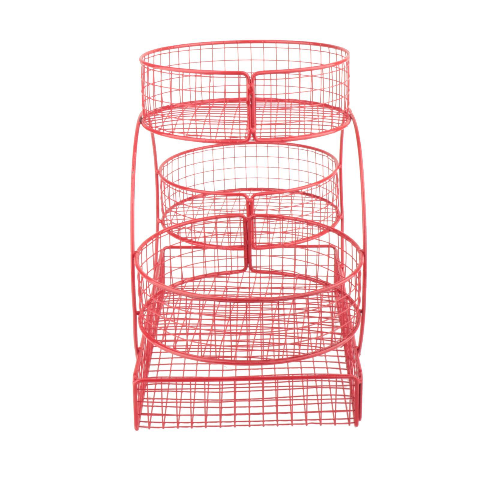3 Layer Fruit Basket Counterto – Food Snacks Basket Bewertung und Preis
