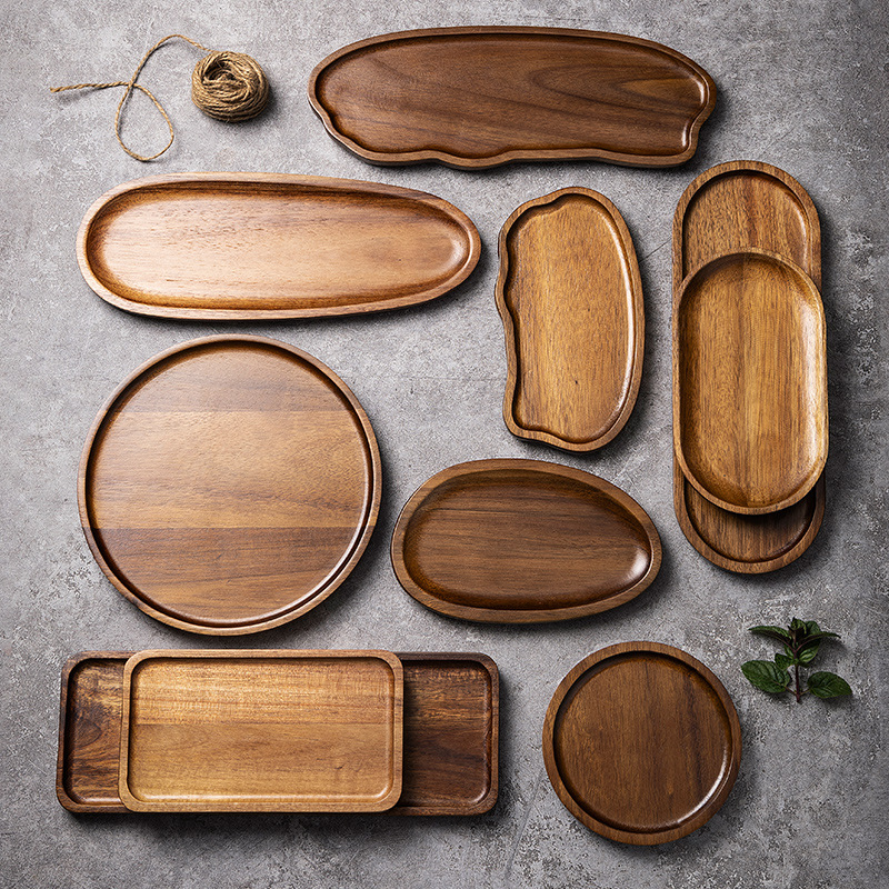 Tableware Solid Wood Food Tray – Food Snacks In Japan Bewertung und Preis