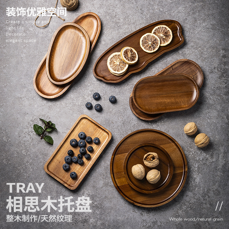 Tableware Solid Wood Food Tray – Food Snacks In Japan Bewertung und Preis