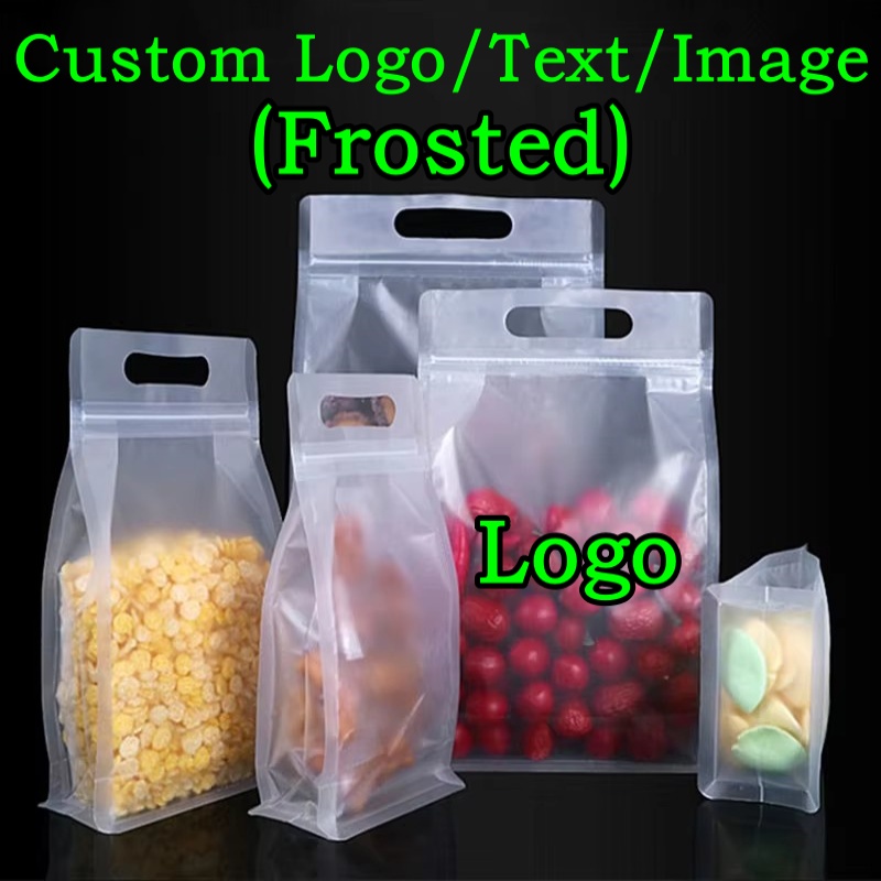 100PCS 3D Frosted Plastic Zipl – Food Like Snacks Bewertung und Preis