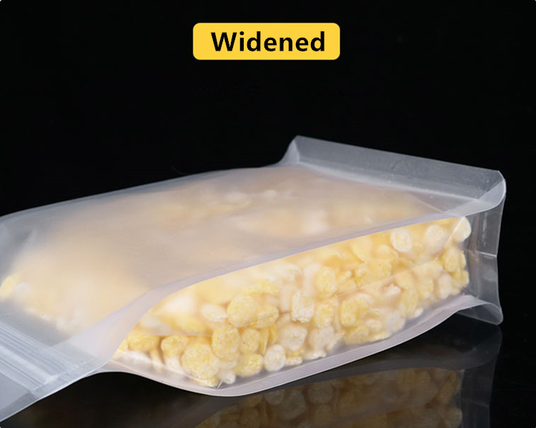 100PCS 3D Frosted Plastic Zipl – Food Like Snacks Bewertung und Preis