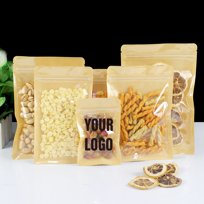 100pcs Eco-friendly Kraft Pape – Food Day Snacks Bewertung und Preis