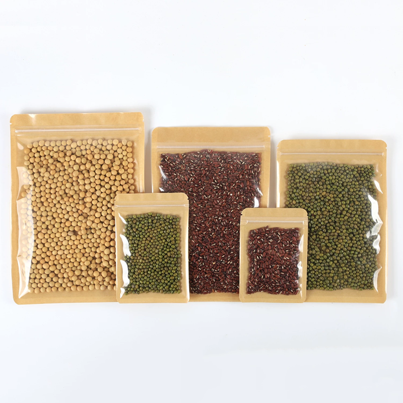 100pcs Eco-friendly Kraft Pape – Food Day Snacks Bewertung und Preis