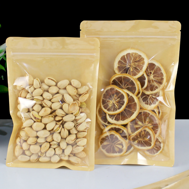 100pcs Eco-friendly Kraft Pape – Food Day Snacks Bewertung und Preis