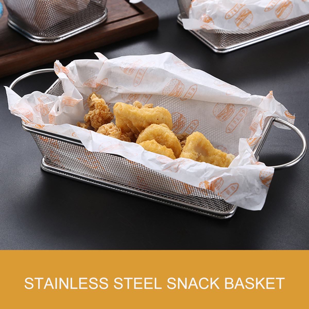 Stainless Steel Frying Basket  – Food Snacks Basket Bewertung und Preis