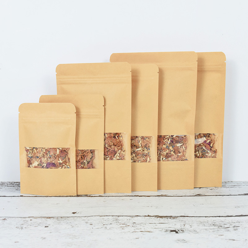 20/50pcs Kraft Paper Zip Lock  – Food Day Snacks Bewertung und Preis