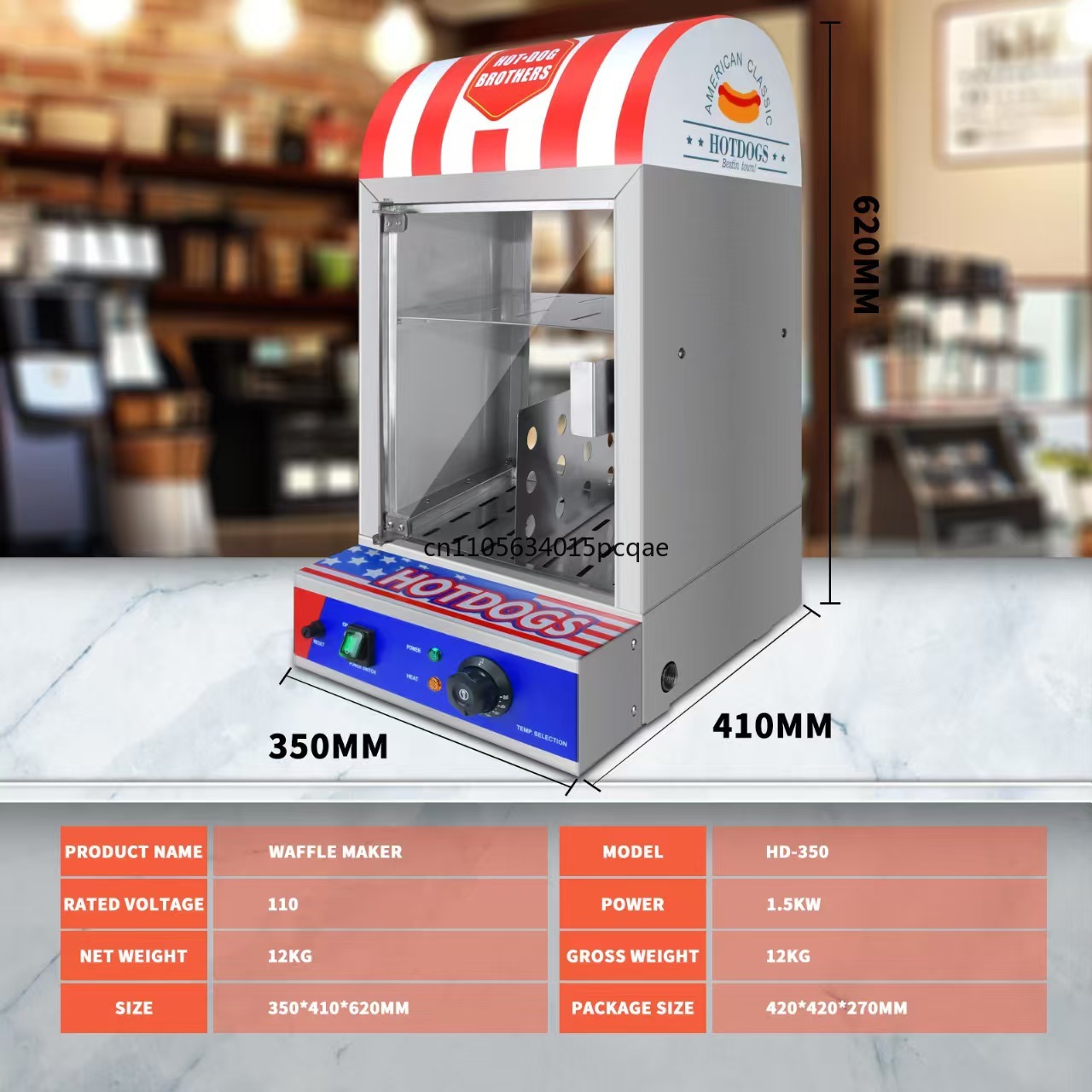 Commercial Automatic Hot Dog B – Food Processor Snacks Bewertung und Preis