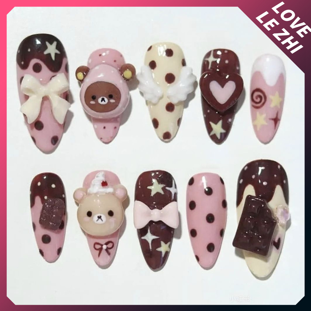 10Pcs Cartoon Kawaii Anime Ril – Food Like Snacks Bewertung und Preis