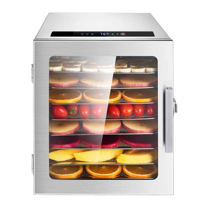 500W 8-Tray Large Capacity Foo – Food Dehydrator Snacks Bewertung und Preis