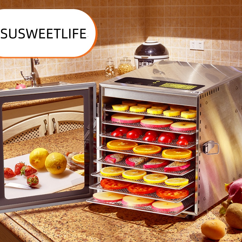 500W 8-Tray Large Capacity Foo – Food Dehydrator Snacks Bewertung und Preis
