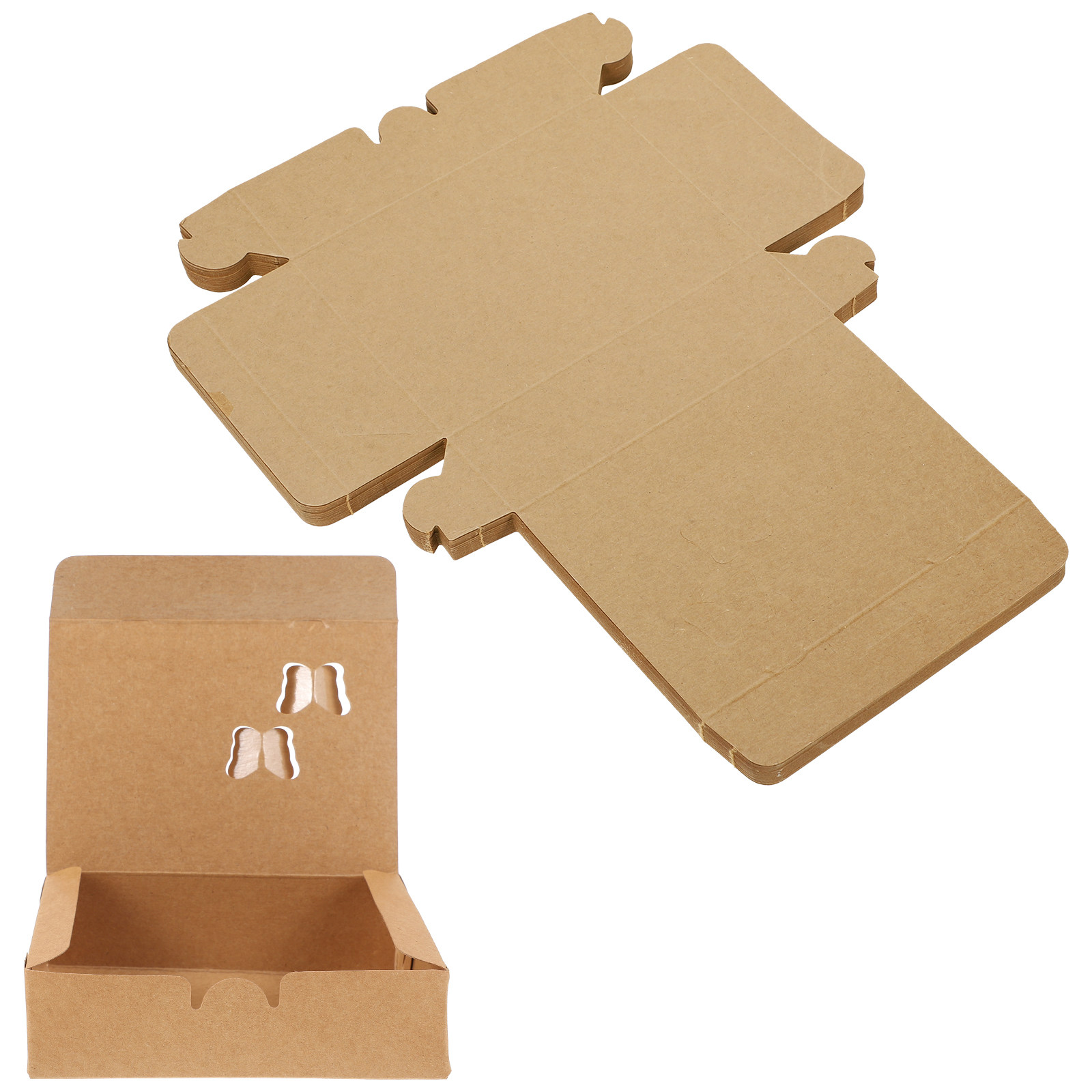 25Pcs Kraft Paper Food Packing – Food Day Snacks Bewertung und Preis