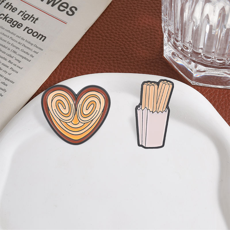 Mexican Churro Palmier Enamel  – Food Snacks In Spanish Bewertung und Preis